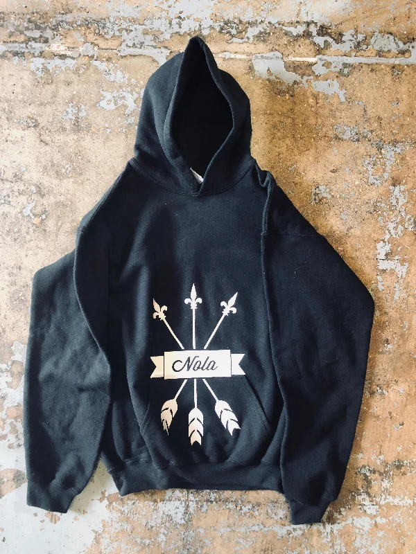 Holiday Hoodie-NOLA Triple Arrow, Pull-Over Hoodie, Ultra Soft, Unisex