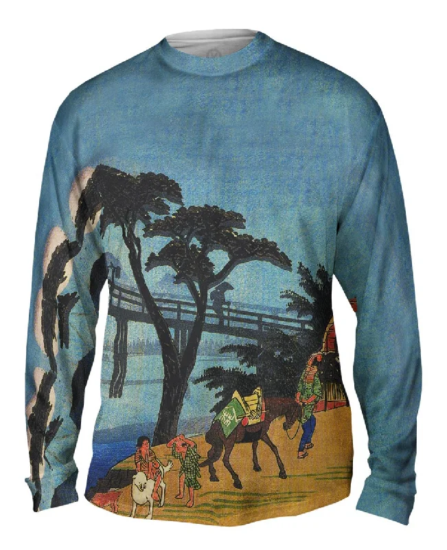 Hiking Long Sleeve-Japan -"Print Donkey"