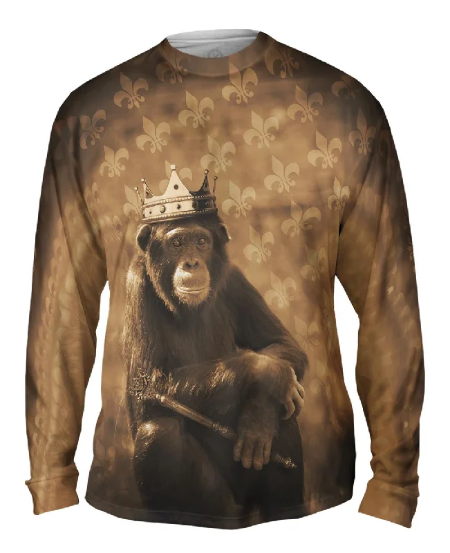 Aesthetic Long Sleeve-Jungle King Monkey