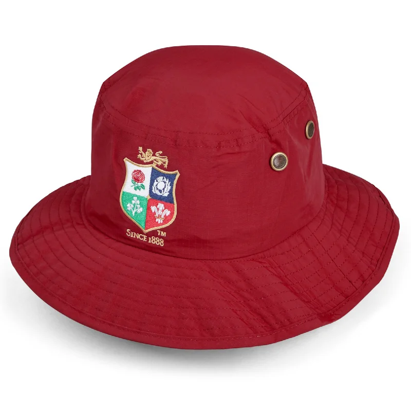 Surfing Hat-British & Irish Lions 2025 Wide Brim Bucket Hat by Canterbury