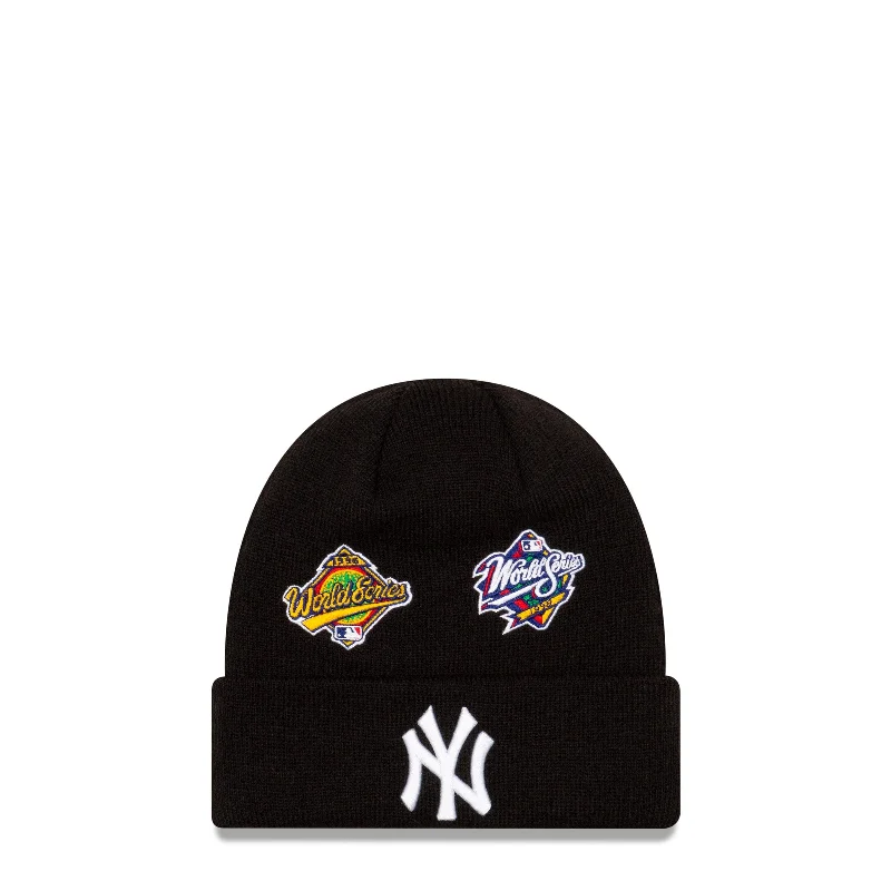 Outdoor Hat-NEW YORK YANKEES CHAMPIONS KNIT BEANIE