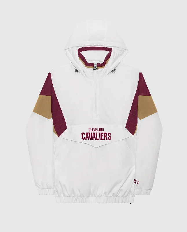 Punk Jacket-Cleveland Cavaliers Breakaway Nylon Half-Zip Jacket