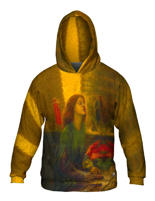 Minimalist Hoodie-Dante Gabriel Rossetti - "Beata Beatrix" (1864)