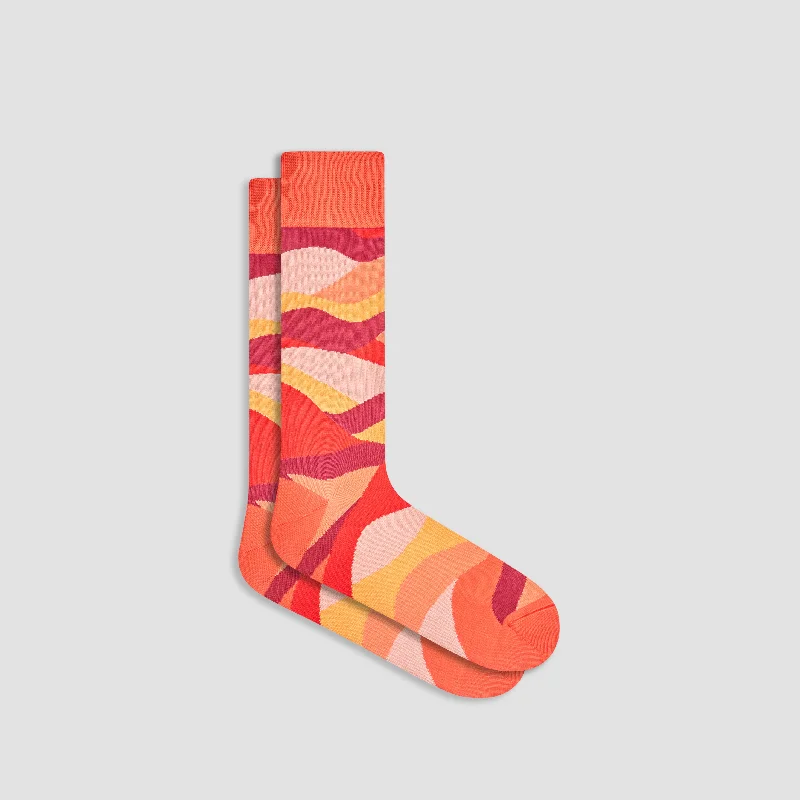 Premium Socks-Abstract Mid-Calf Socks