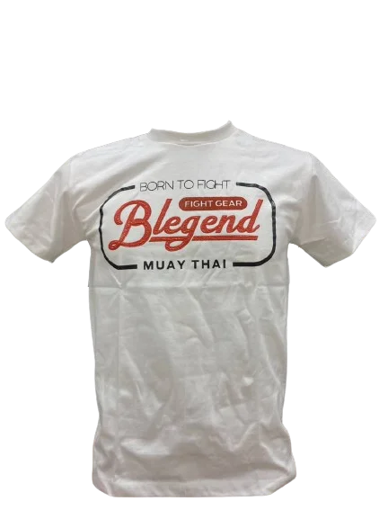 Anime T-Shirt-Blegend Muay Thai, Boxing T-shirt  Rebin Black White