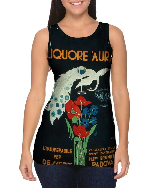 Slim Fit Tank-Bruno Angoletta - "Liquor Aura"