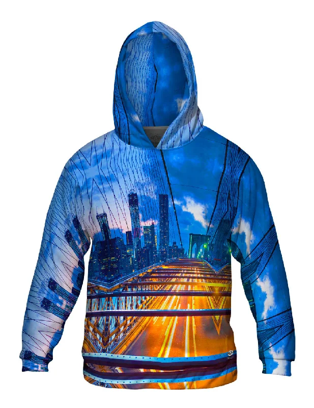 Thermal Hoodie-Brooklyn Bridge Freedom Tower