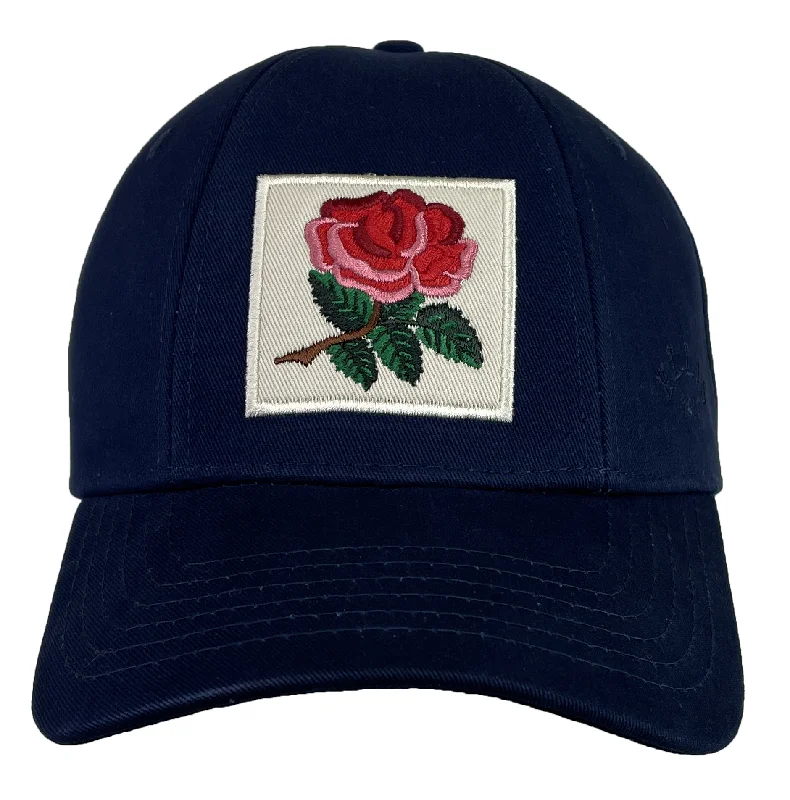 Curved Brim Hat-England Rugby 1991 Six Nations Cap by Ellis Rugby