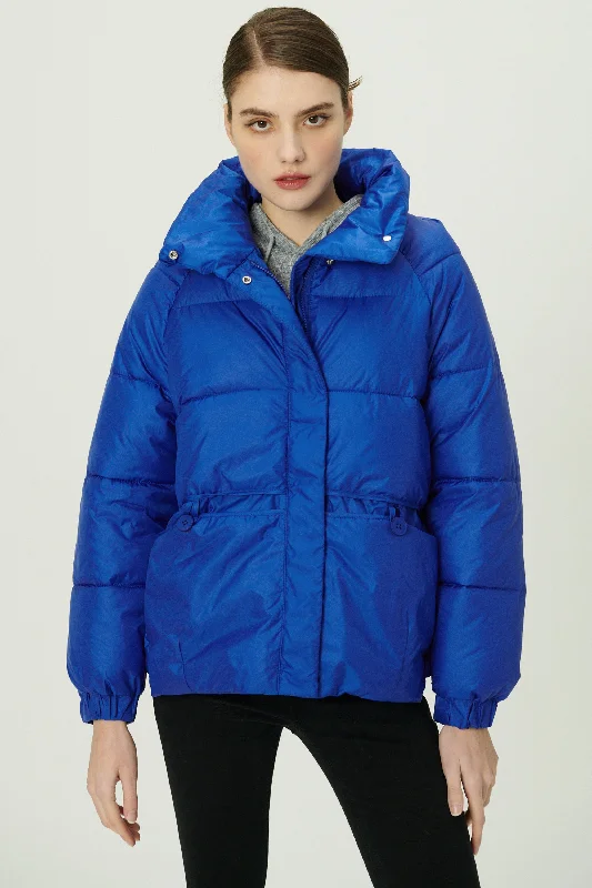 Layered Jacket-Rafi Back Pocket Puffer Jacket