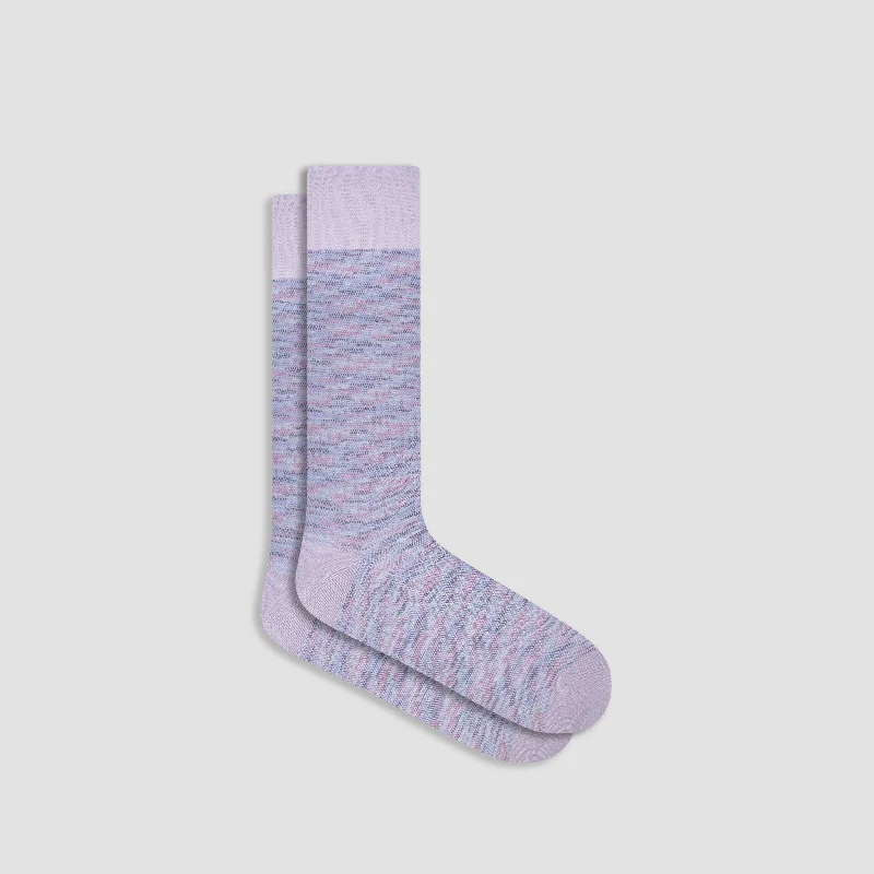 Athletic Socks-Marled Mid-Calf Socks