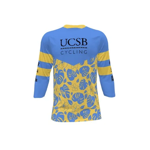 Loose Fit T-Shirt-UCSB Cycling 3/4 Sleeve