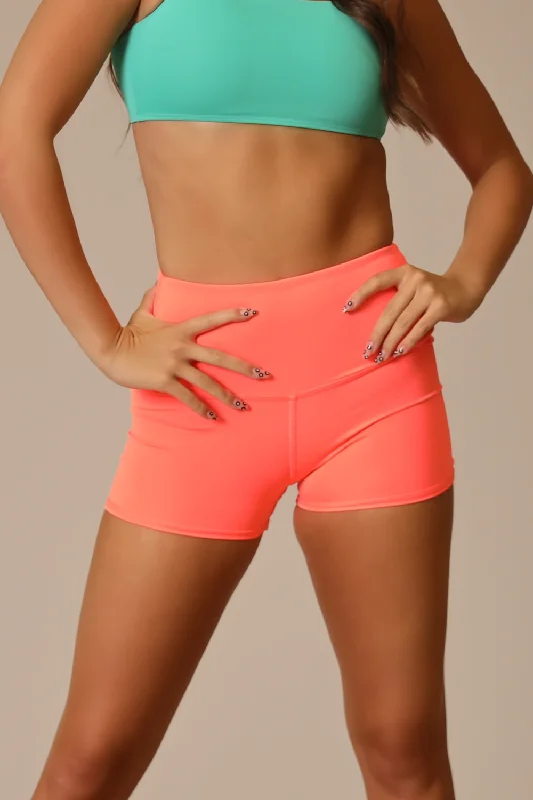 Hunting Shorts-Shorties Bootie Shorts - Coral - FINAL SALE