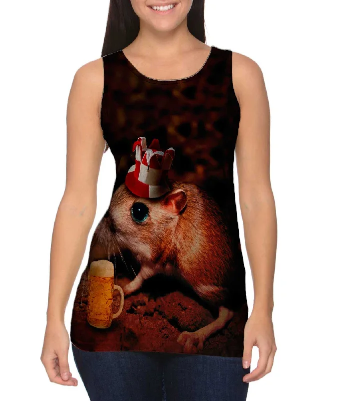 Breathable Tank-Beer Kangaroo Rat