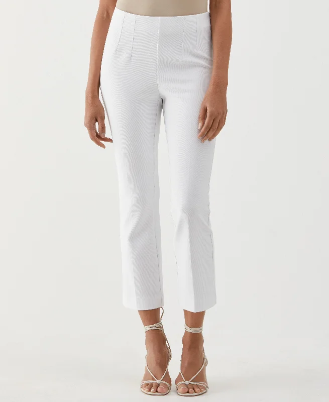 Skinny Jeans-Double Dart Crop Bootcut Pant