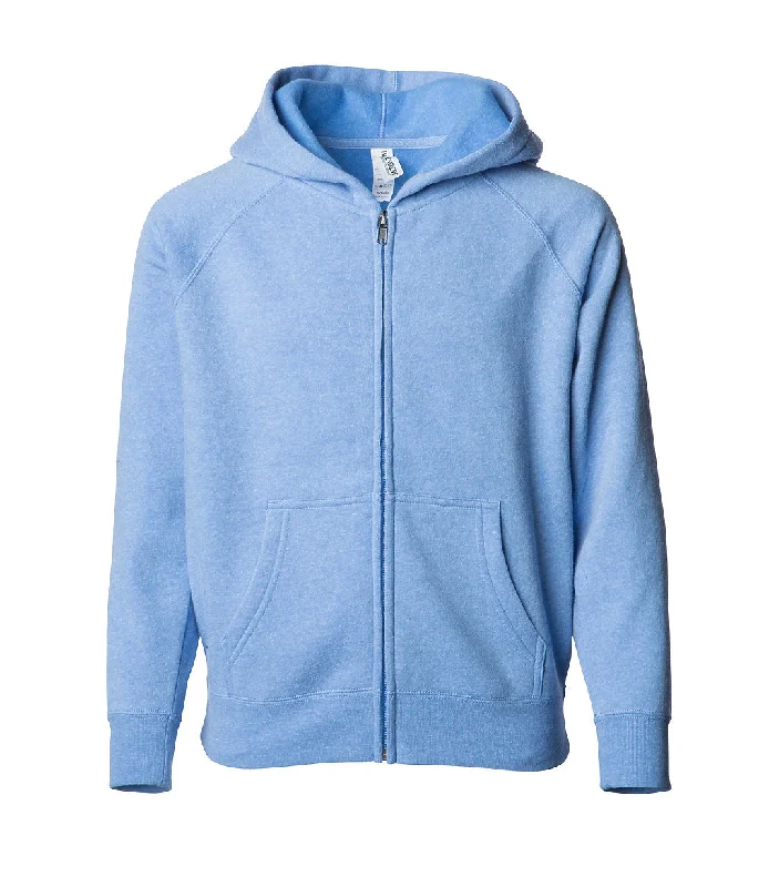 Aesthetic Hoodie-Youth Lightweight FullZip Fleece Hoodie