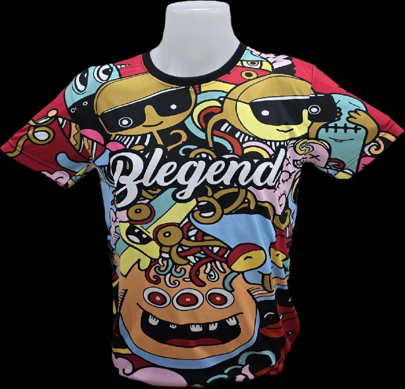 Longline T-Shirt-Blegend Jiji Dry-Fit T-Shirt