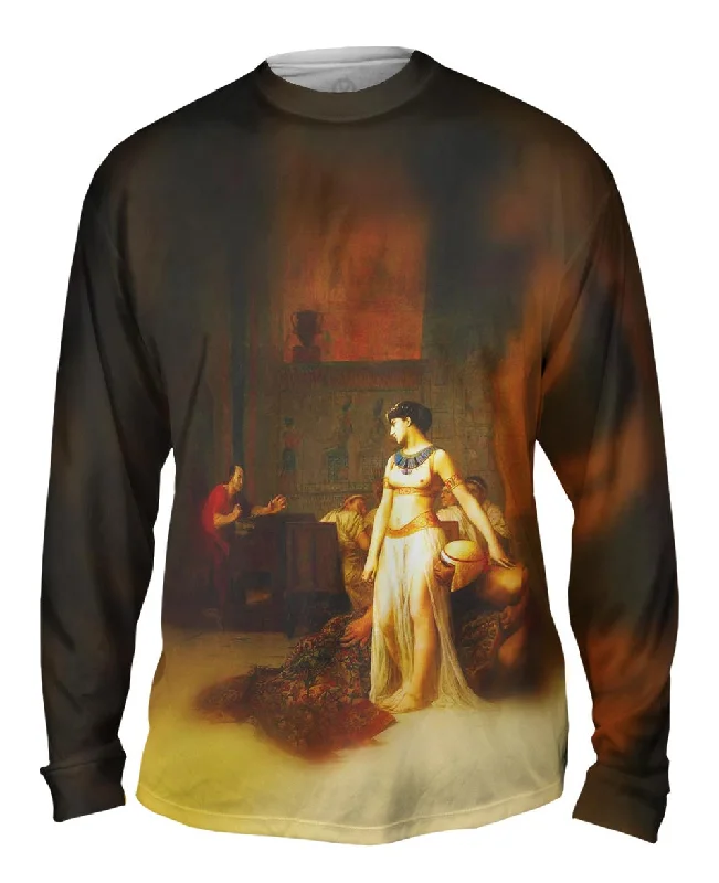 Boho Long Sleeve-Jean-Leon Gerome - "Cleopatra And Caesar" (1866)