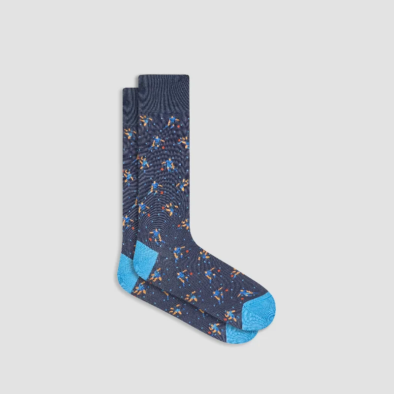 Diabetic Socks-Soccer Player Mid-Calf Socks