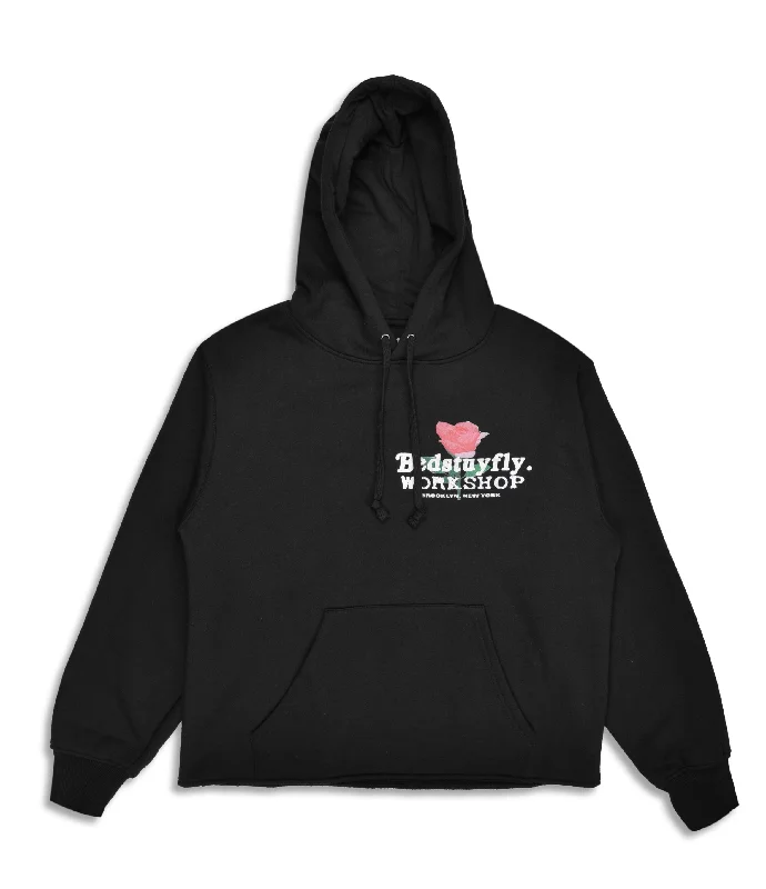 Waterproof Hoodie-Concrete Rose XIII Hoodie