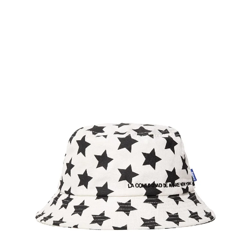 Trucker Hat-STAR PRINTED BUCKET HAT