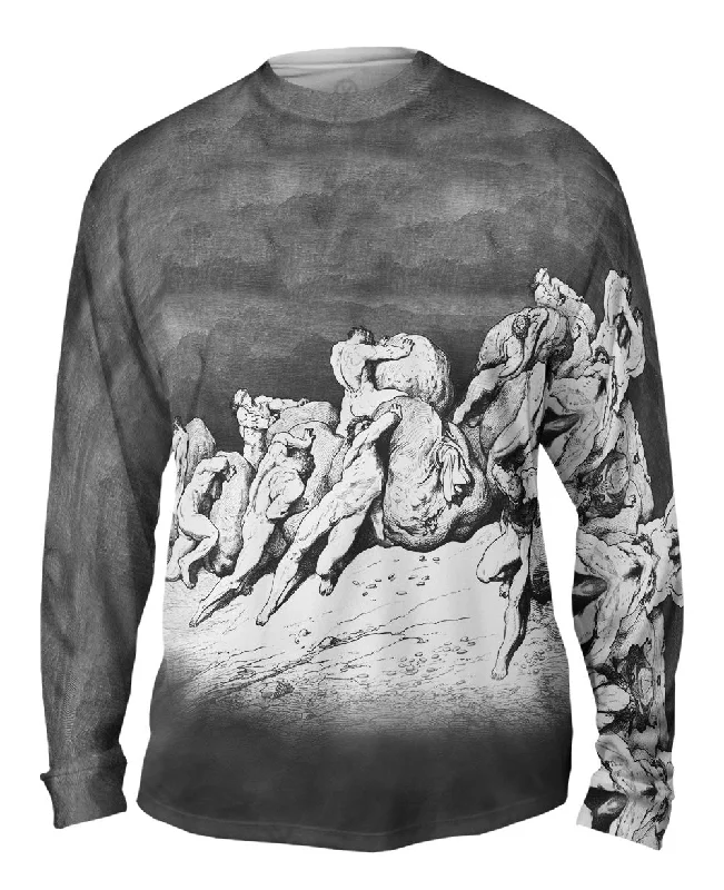 Compression Long Sleeve-Gustave Dore - "The Hoarders And Wasters" (1857)