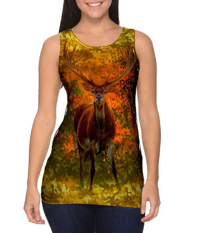 Trendy Tank-Camouflage Amarillo Deer