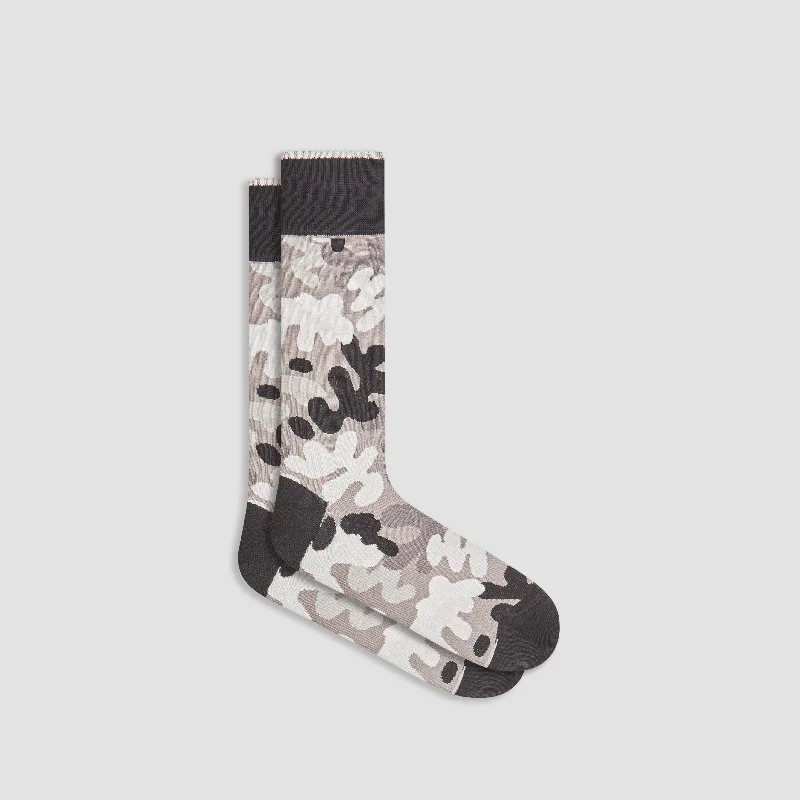 Crew Socks-Abstract Mid-Calf Socks