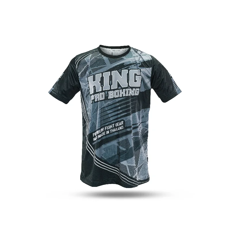 Hip Hop T-Shirt-King Pro Boxing T-shirt Thunder Grey