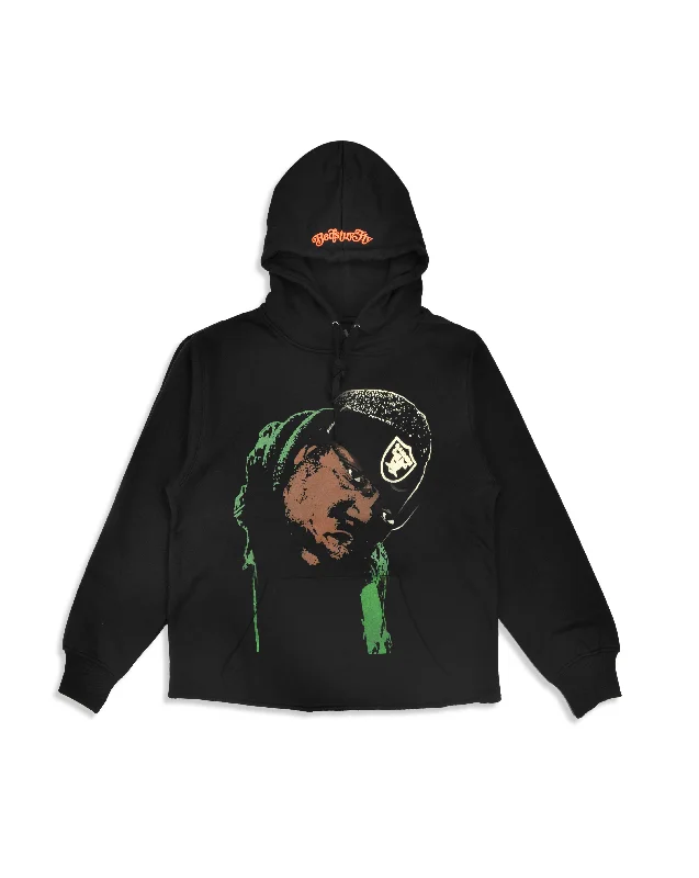 Lightweight Hoodie-Notorious Hoodie ( Blk/Grn)