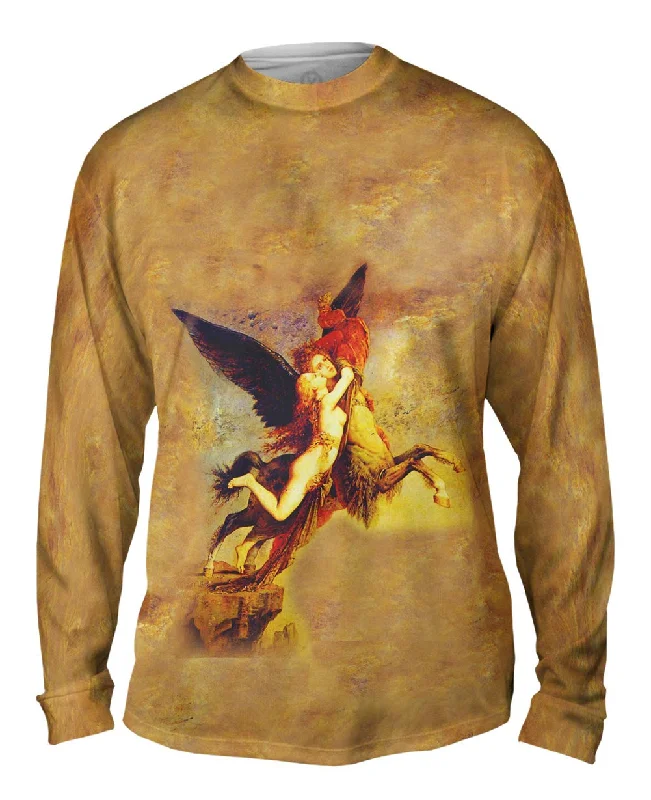 Athletic Long Sleeve-Gustave Moreau - " The Chimera" (1856)