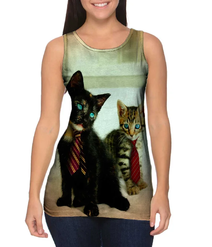 Golf Tank-Business Kittens