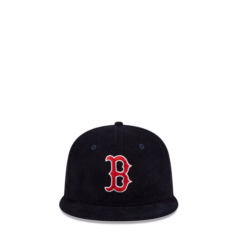 Hiking Hat-59FIFTY THROWBACK BOSTON RED SOX CORDUROY FITTED CAP