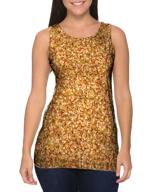 Embroidered Tank-American Apple Pie