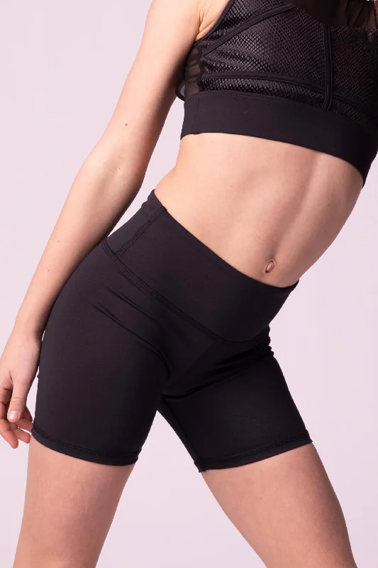 Travel Shorts-Triker Shorts - Black