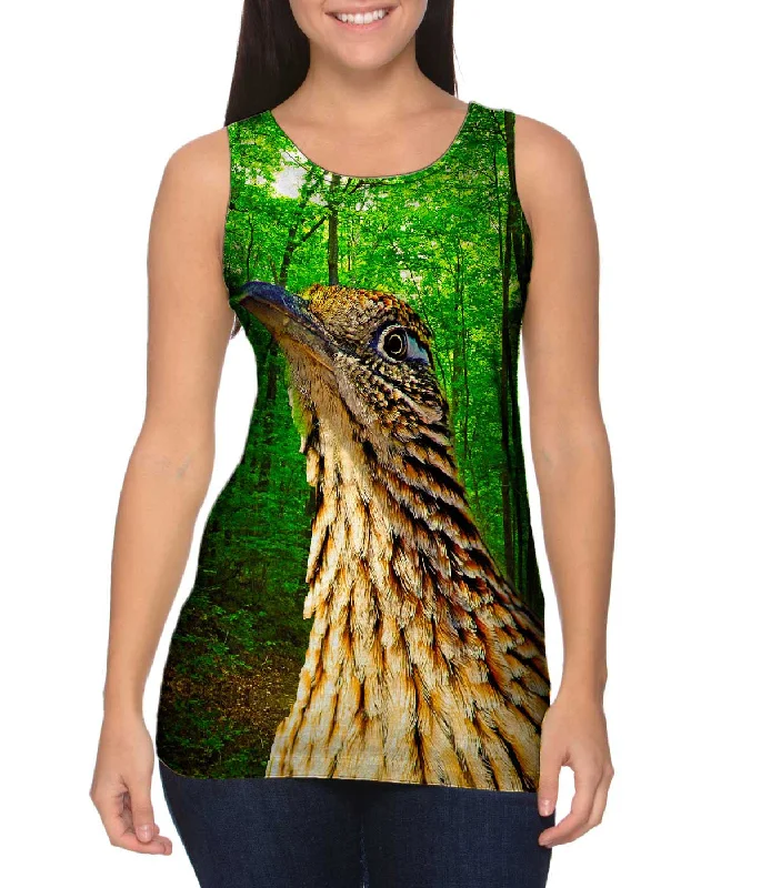 Striped Tank-Birdy Forest