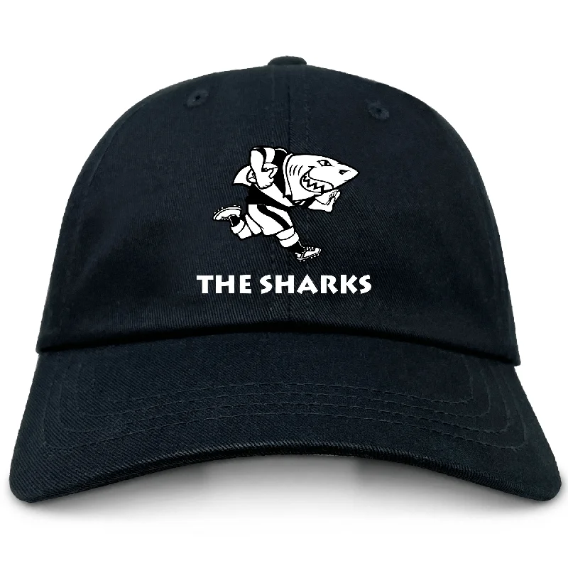 Workwear Hat-The Sharks Cotton Twill Dad Cap