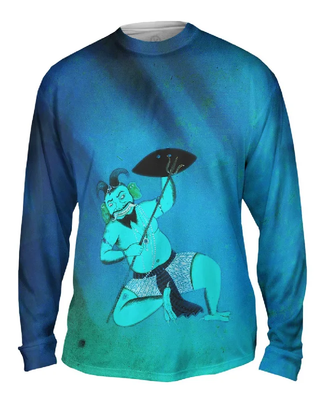 Colorblock Long Sleeve-Indian - "Hyranyaksha the Asura"