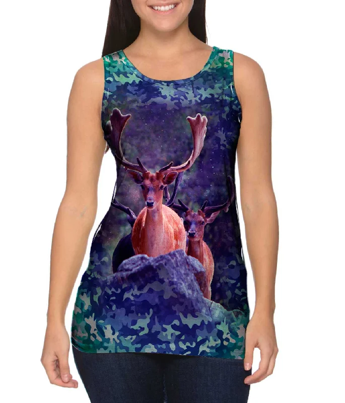 Streetwear Tank-Camouflage Perp Deer