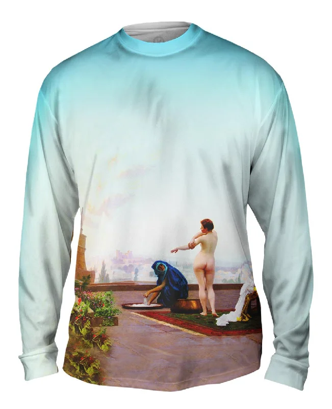 Logo Long Sleeve-Jean-Leon Gerome - "Bethsabee" (1889)