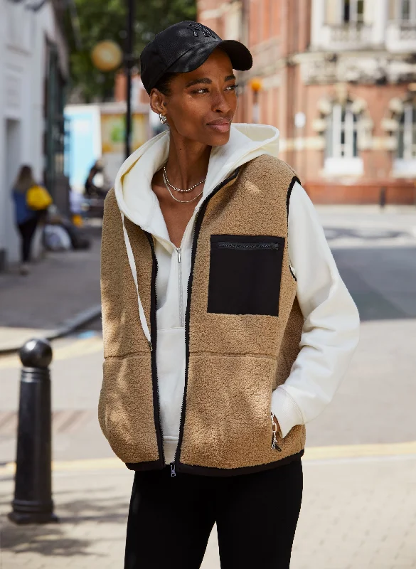 Formal Jacket-Elif Recycled Fleece Gilet