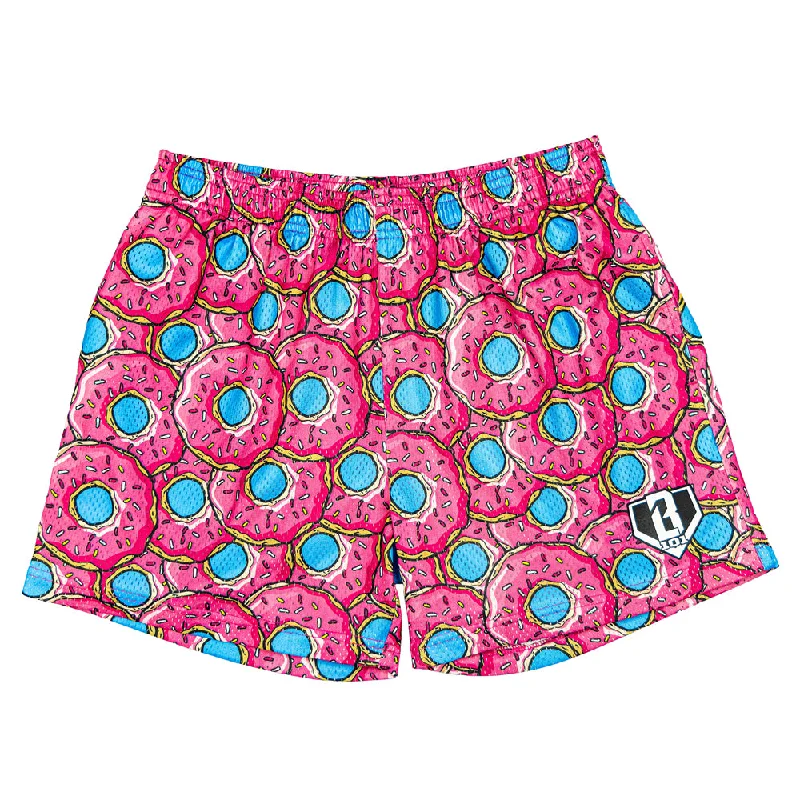 Holiday Shorts-Donut Shorts - Strawberry