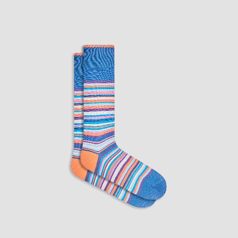 Kids Socks-Striped Mid-Calf Socks