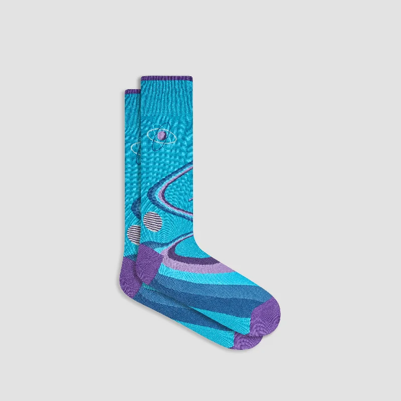 Yoga Socks-Cosmic Mid-Calf Socks