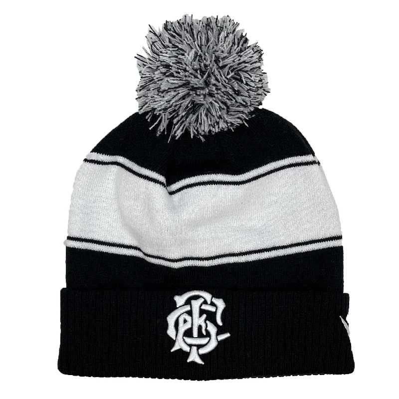 Straw Hat-Barbarians 23/24 PomPom Beanie by Macron