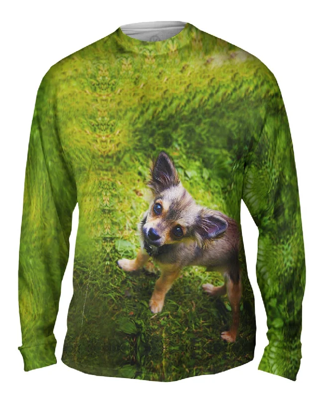 Work Long Sleeve Shirt-I Didnt Do It Pup