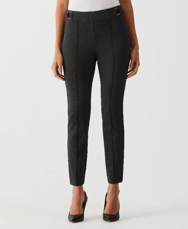 Winter Pants-Slim Leg Ankle Pant with Hardware