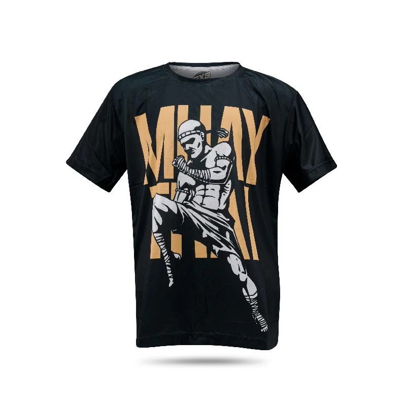 Crop T-Shirt-Blegend Muay Thai, Boxing T-shirt Savage Style