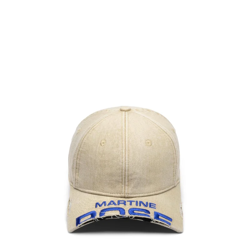 Striped Hat-CUT PEAK CAP