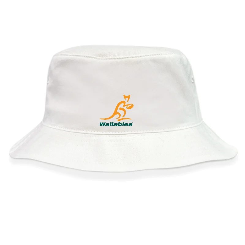 Cuffed Beanie-Wallabies Rugby Crusher Bucket Hat