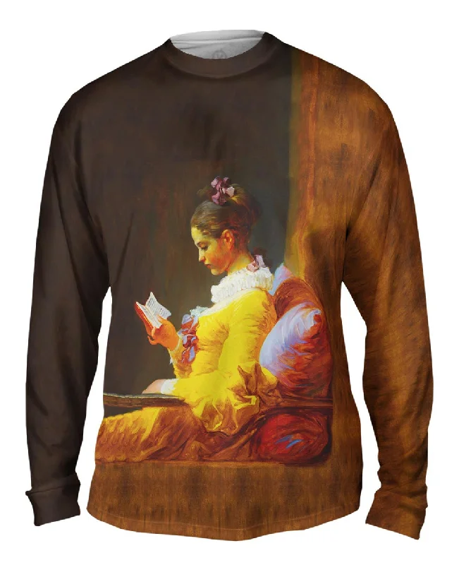 Quick-Dry Long Sleeve-Jean Honore Fragonard - "The Reader" (1776)